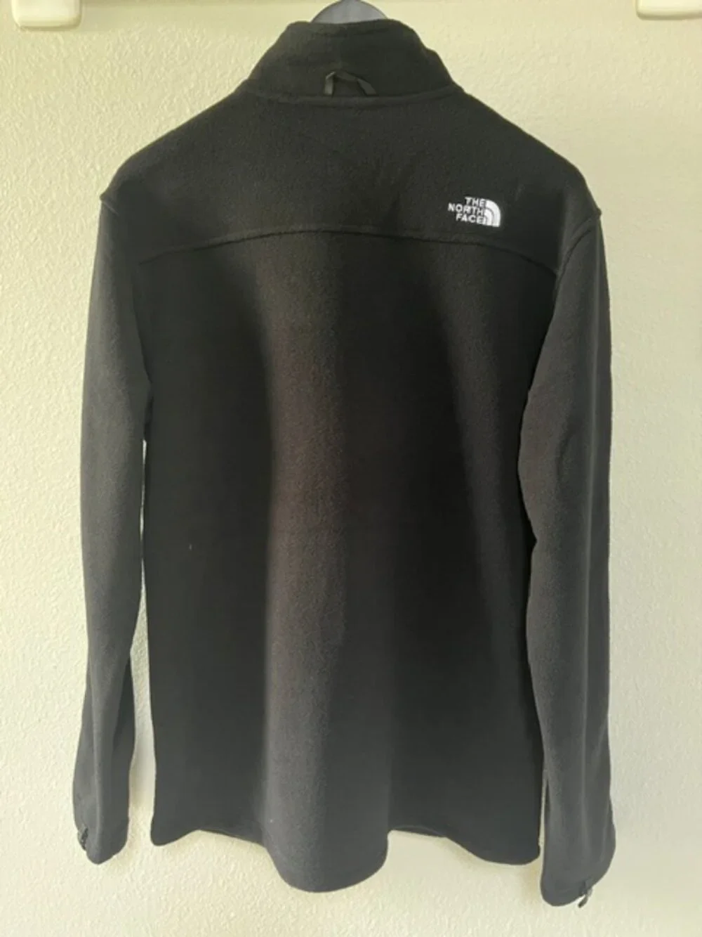 The North Face Men’s Woodland Green &Black Fleece Full-Zip Jacket
